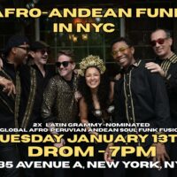 Afro‑Andean Funk Lights Up DROM
