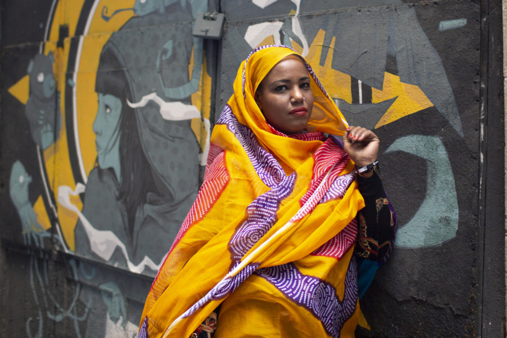 Aziza Brahim Sahari. Photo by Ana Valiño