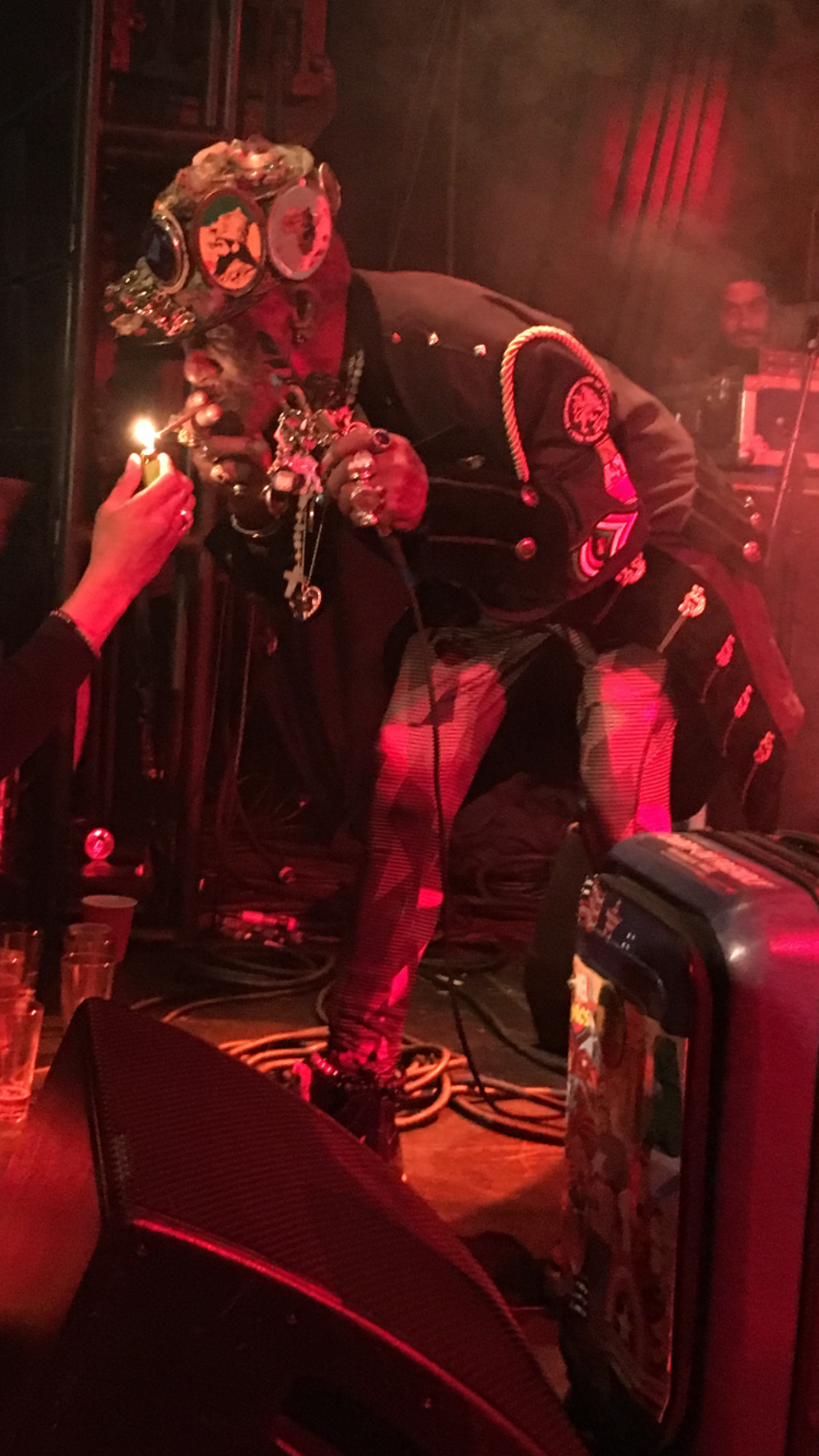 Lee “Scratch” Perry performing at the Dub Club in Los Angeles | Courtesy of Stephen A. Cooper