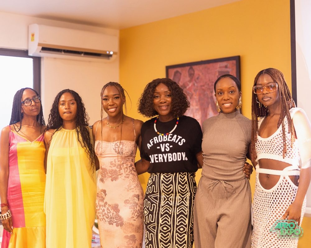 Rebecca Henry, Akua Shabaka, Olamide Olowe, Sharna Darko, Lakeshia Ford and Amiraa Vainqueur