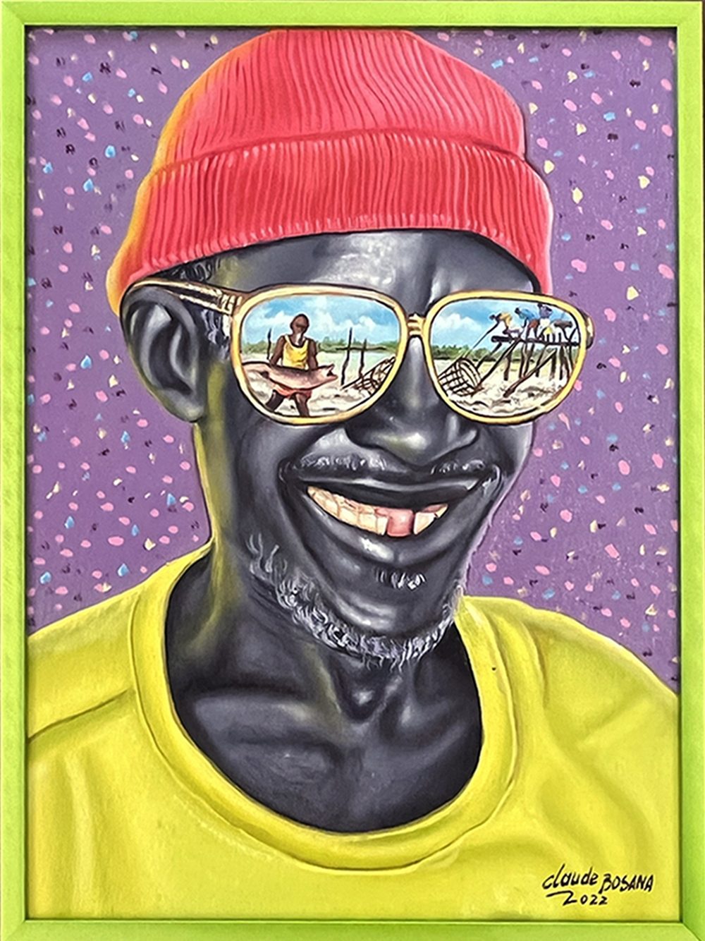 Claude Bosana 2022, Oil on Canvas, 12 x 16 inches Opening Bid: $250.00