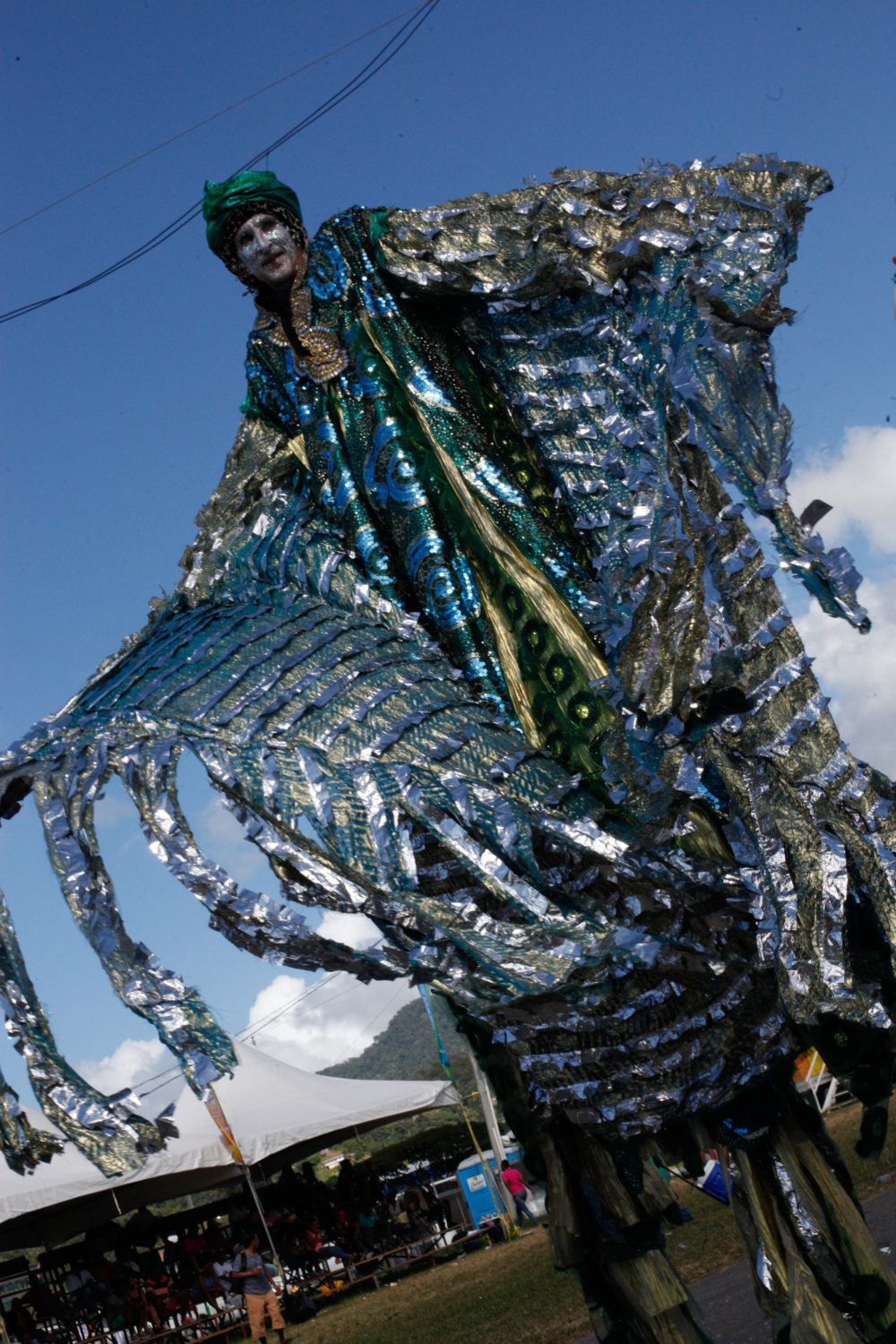 A majestic Moko Jumbie