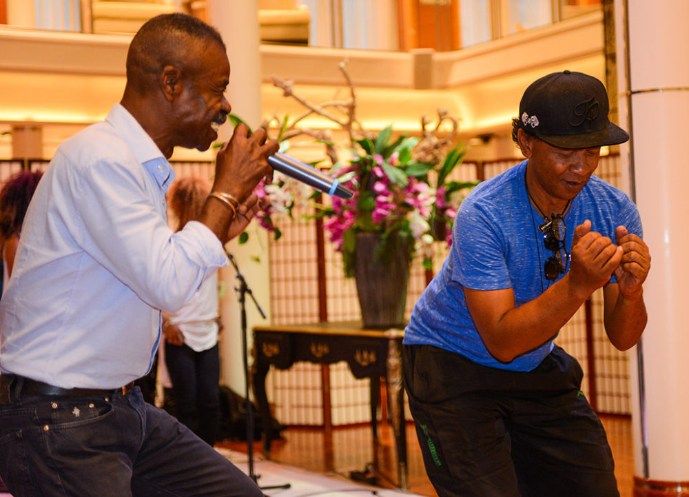 Jaojoby and Sammy at Nosy Be