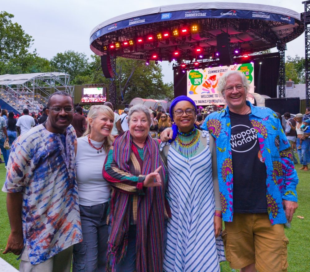 Phillipe St. Luce, Lynn Jones, Boo Lynn Walsh, April St. Luce, Banning Eyre, photographer unknown.