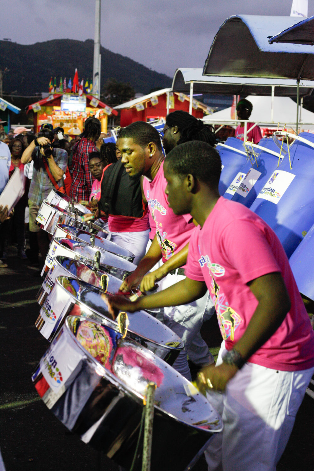 Redemption Sound Setters rehearses on the drag. Photos by Sebastian Bouknight