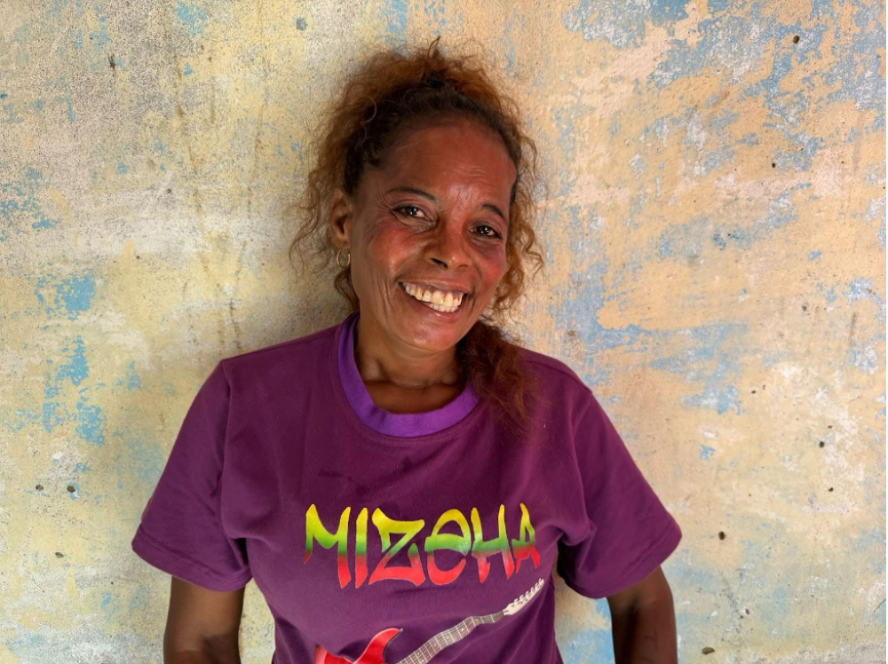 Tsatsiky, tsapiky singer in the band Mizeha - Tuléar, March 2024